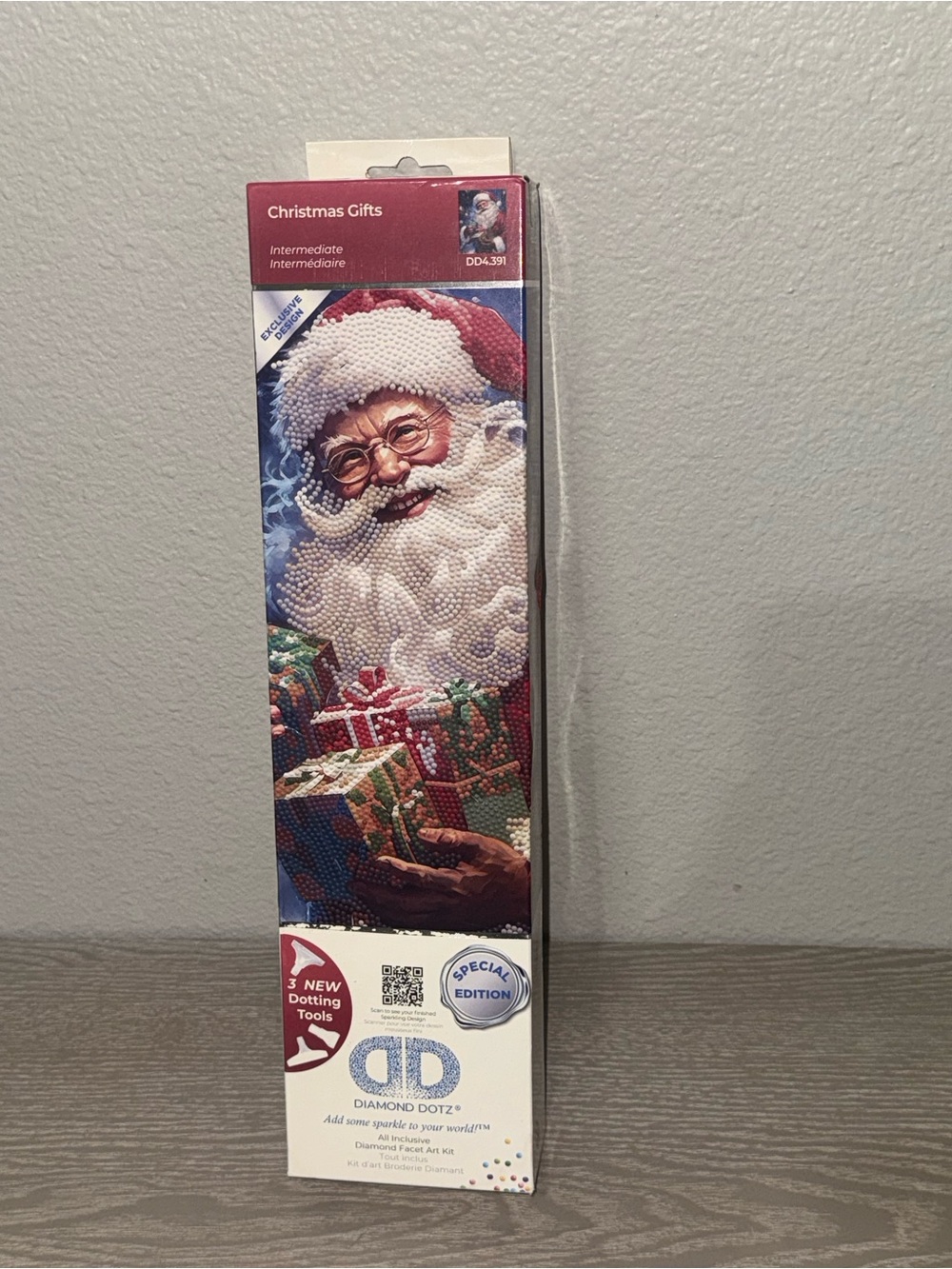 Diamond Dotz - Christmas Gifts - 13.8” X 17.1” Santa Claus -Special Edition dotz